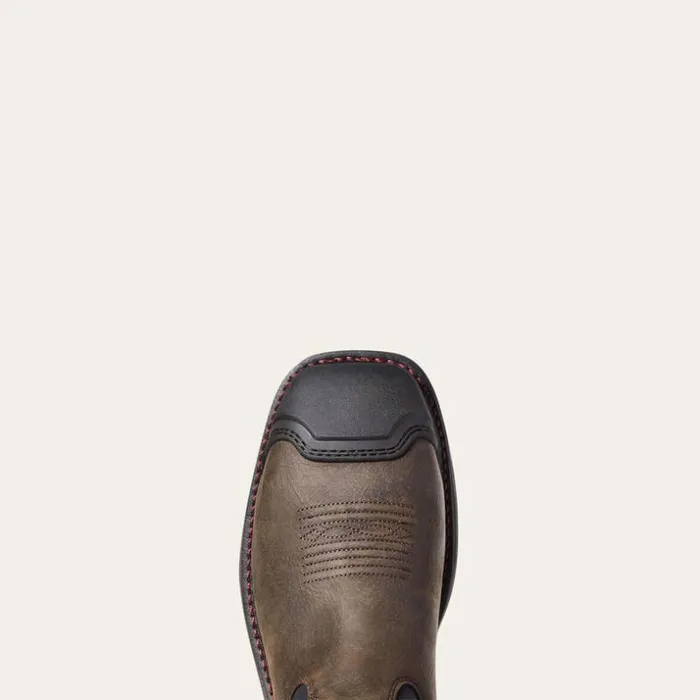 Work Boots Men Ariat WorkHog XT VentTEK Bold Waterproof Carbon Toe Work Boot Iron Coffee Work Boots Men Ariat WorkHog XT VentTEK Bold Waterproof Carbon Toe Work Boot Iron Coffee