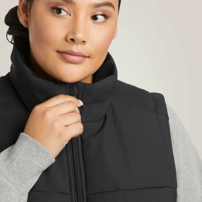 Workwear Women Ariat Rebar Valkyrie Stretch Canvas Insulated Vest Black Workwear Women Ariat Rebar Valkyrie Stretch Canvas Insulated Vest Black