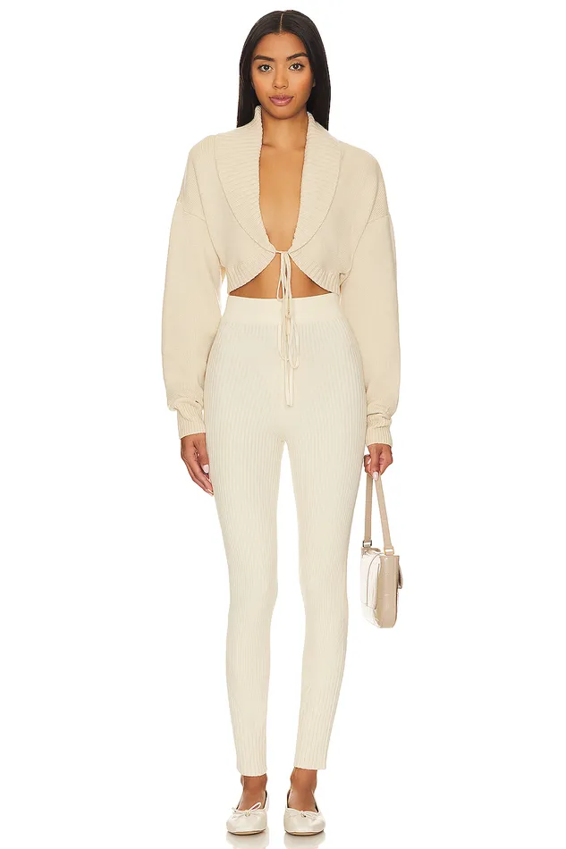 X Rachel Kaya Bolero Ivory Women Lovers and Friends Sweaters and Knits X Rachel Kaya Bolero Ivory Women Lovers and Friends Sweaters and Knits